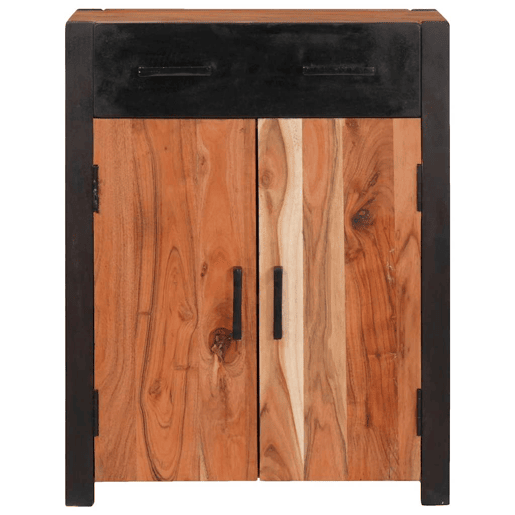 Bufete - Móvei de apoio Castanho 55 x 30 x 75 cm Madeira Sólida de Acácia pt4749