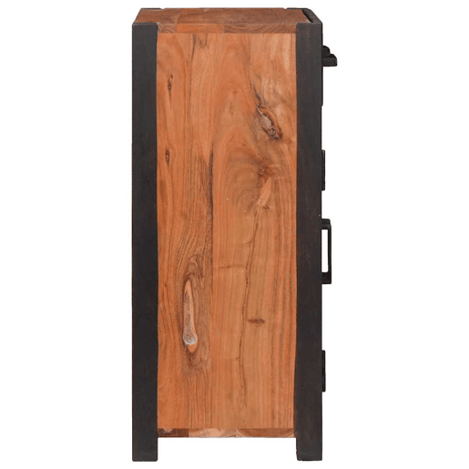 Bufete - Móvei de apoio Castanho 55 x 30 x 75 cm Madeira Sólida de Acácia pt4749