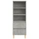 Aparador alto - Mueble de almacenamiento 40 Aparador alto - Mueble de almacenamiento 40 Gris