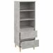 Aparador alto - Mueble de almacenamiento 40 Aparador alto - Mueble de almacenamiento 40 Gris