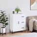 Aparador - Mueble de almacenamiento Aparador - Mueble de almacenamiento Blanco Brillo