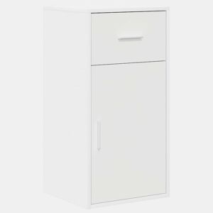 Bufete - Móvei de apoio com gaveta Branco 38 x 34 x 75 cm pt1735