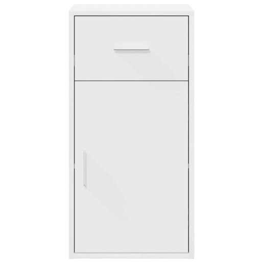 Bufete - Móvei de apoio com gaveta Branco 38 x 34 x 75 cm pt1735 Bufete - Móvei de apoio com gaveta Branco 38 x 34 x 75 cm pt1735