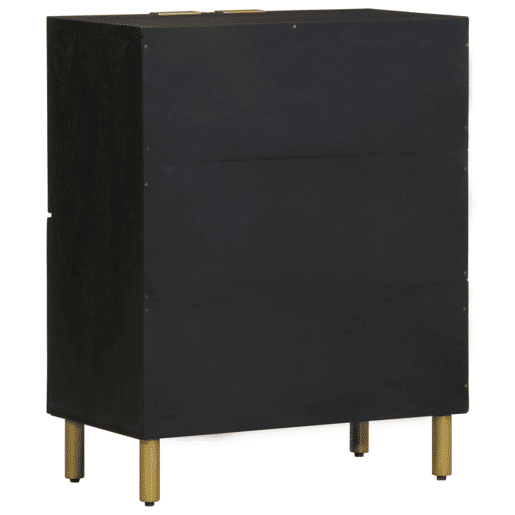 Aparador - Bufete - Móvei de apoio 60x33x75 cm derivados de madeira preto pt3537