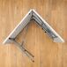 PEAKFORM Mesa rectangular patas abatibles efecto granito PEAKFORM Mesa rectangular patas abatibles efecto granito Blanco