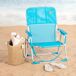 Aktive Silla plegable de playa con asa Aktive Silla plegable de playa con asa Azul Claro