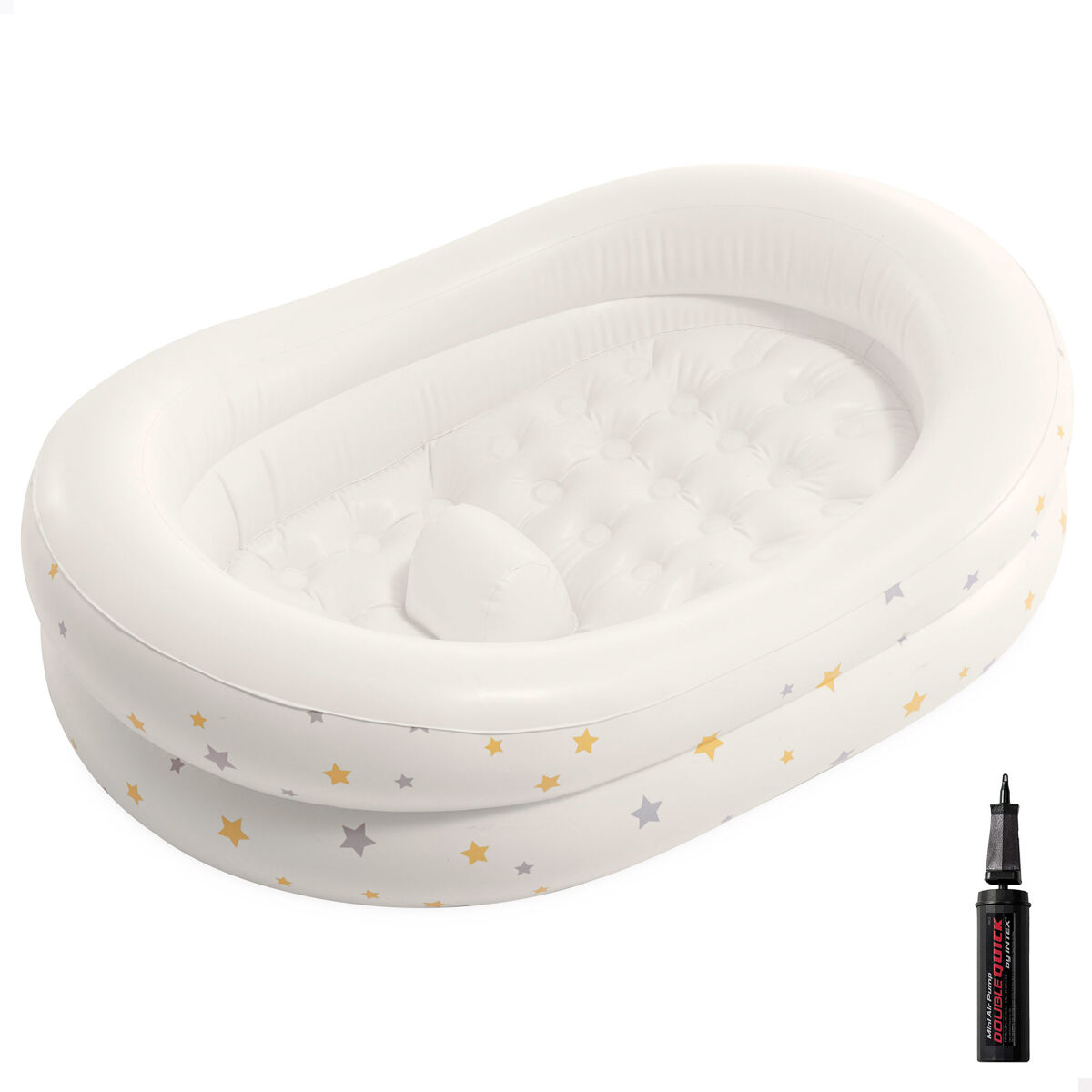 Bañera hinchable bebé con hinchador INTEX