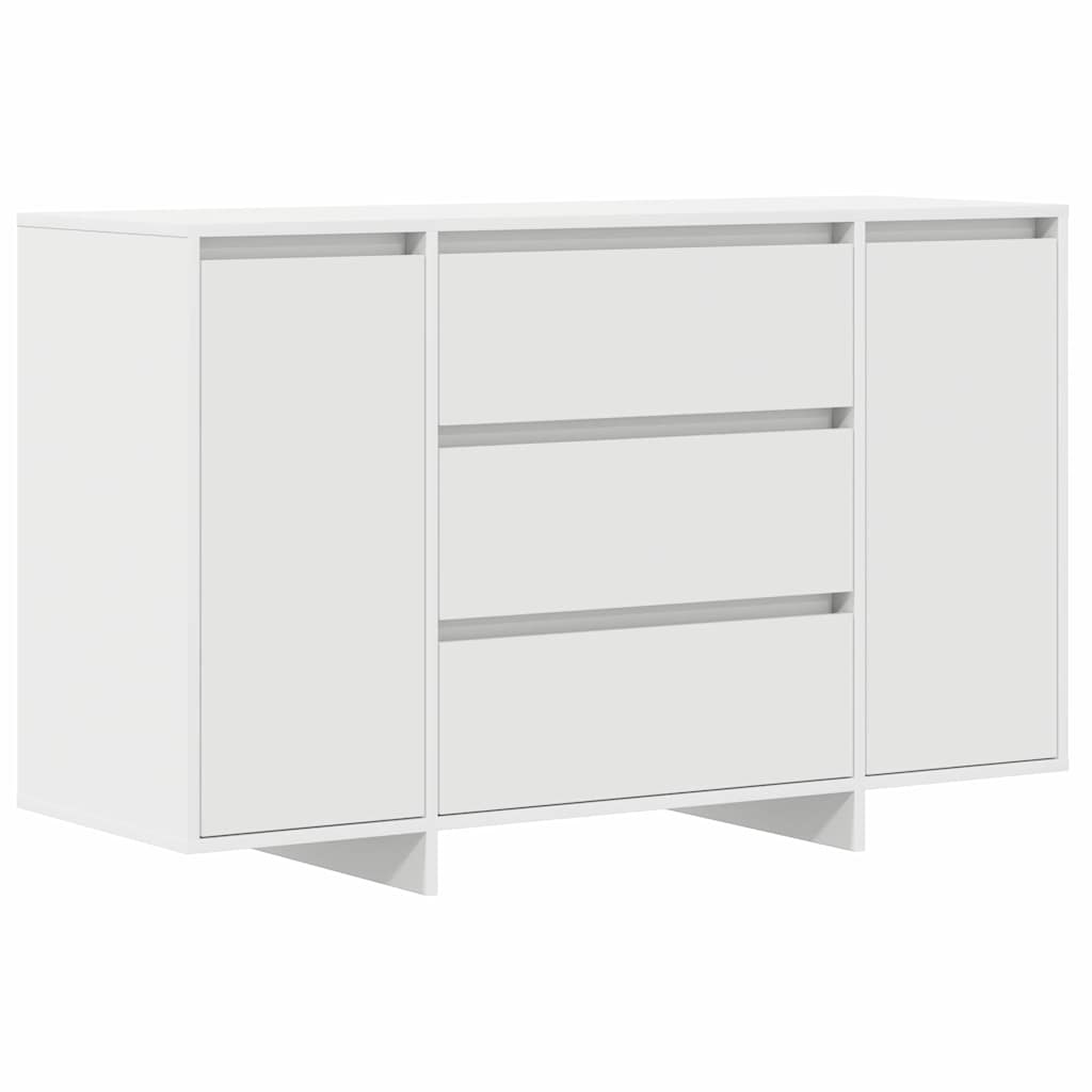 Aparador - mueble de almacenamiento con cajón 120 x 41 x 75 cm madera de ingeniería es1726
