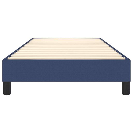 Estrutura de cama de solteiro para adultos com molas 80x200 cm azul