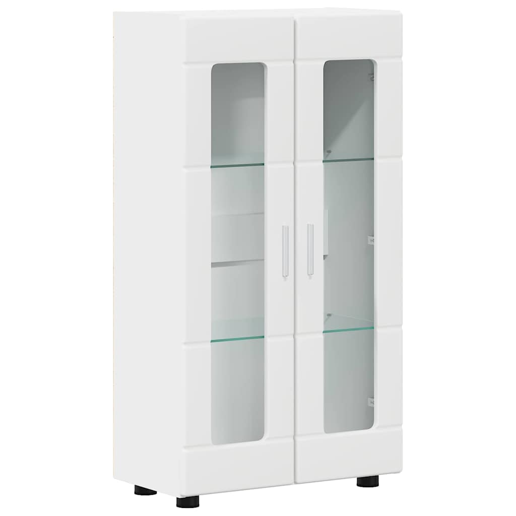 Aparador - mueble de almacenamiento con estante 55,5 x 29 x 103 cm madera de ingeniería es1866