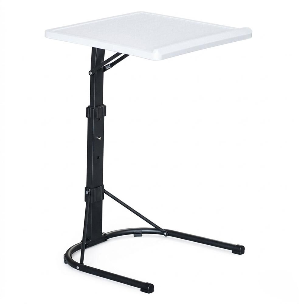 YOEVU - Mesa auxiliar plegable ajustable en altura 43x43