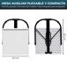 YOEVU - Mesa auxiliar plegable ajustable en altura 43x43 YOEVU - Mesa auxiliar plegable ajustable en altura 43x43 Blanco