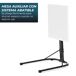 YOEVU - Mesa auxiliar plegable ajustable en altura 43x43 YOEVU - Mesa auxiliar plegable ajustable en altura 43x43 Blanco