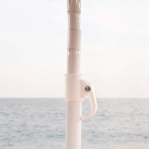 Aktive Beach Guarda-sol de praia D200 multicolorido e inclinável com proteção UV50 Aktive Beach Guarda-sol de praia D200 multicolorido e inclinável com proteção UV50