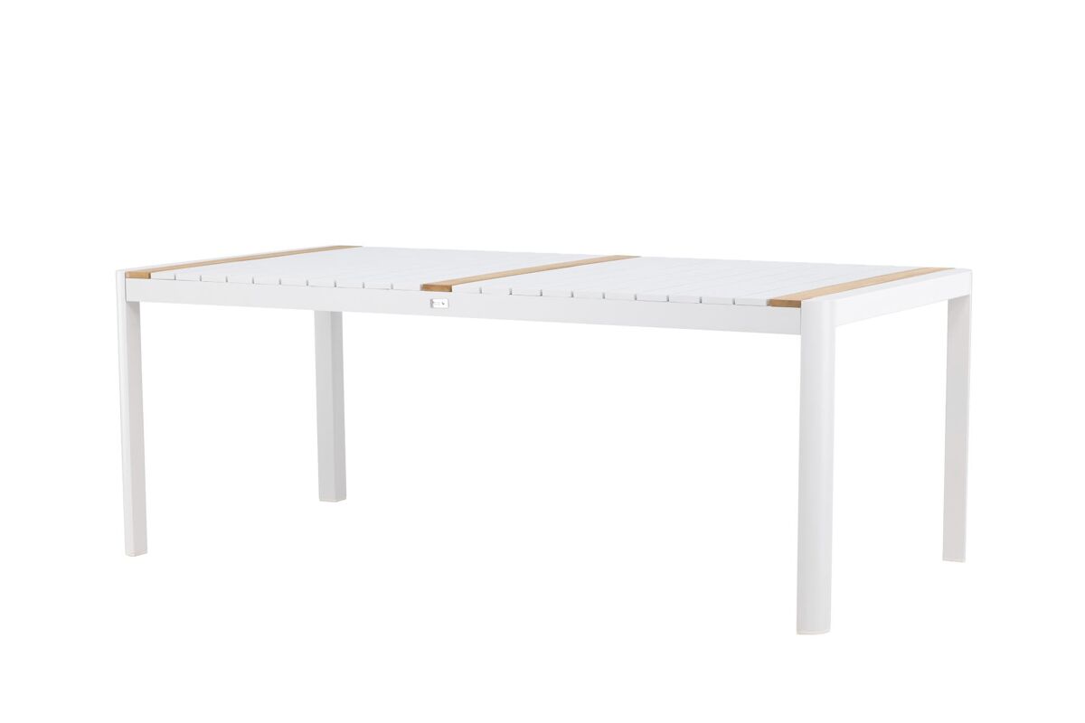 Mesa de comedor para exterior togo 100x200x75 blanco