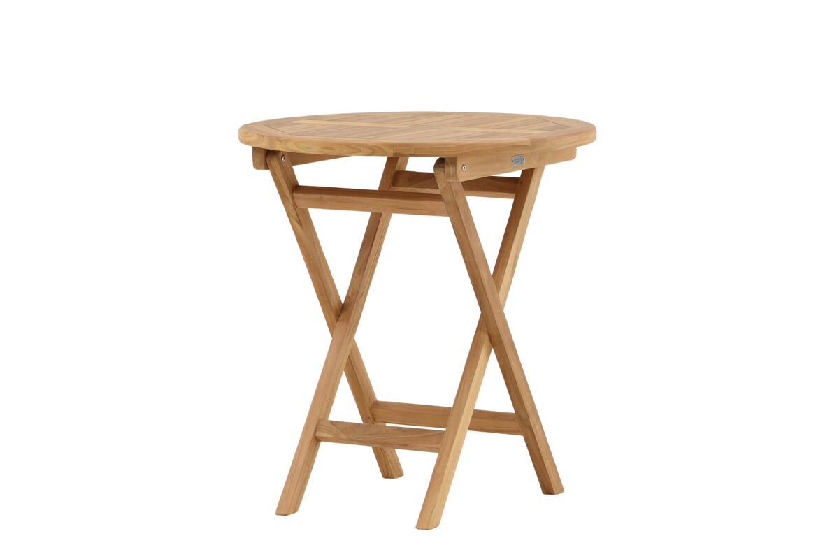 Mesa de comedor para exterior kenya 70x70x75 marrón