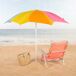 Aktive Beach Sombrilla de playa inclinable y protección UV50 180x180 Aktive Beach Sombrilla de playa inclinable y protección UV50 180x180 Multicolor