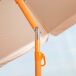 Aktive Beach Sombrilla de playa inclinable con protección UV50 220x220 Aktive Beach Sombrilla de playa inclinable con protección UV50 220x220 Naranja