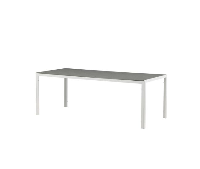 Mesa de comedor para exterior break 90x205x75 gris