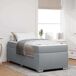 Estructura de cama individual para adultos 90x200 Estructura de cama individual para adultos 90x200 Azul