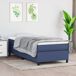 Estructura de cama individual para adultos 90x193 Estructura de cama individual para adultos 90x193 Azul