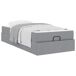 Estructura de cama individual para adultos 80x203 Estructura de cama individual para adultos 80x203 Gris Claro