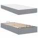 Estructura de cama individual para adultos 80x203 Estructura de cama individual para adultos 80x203 Gris Claro