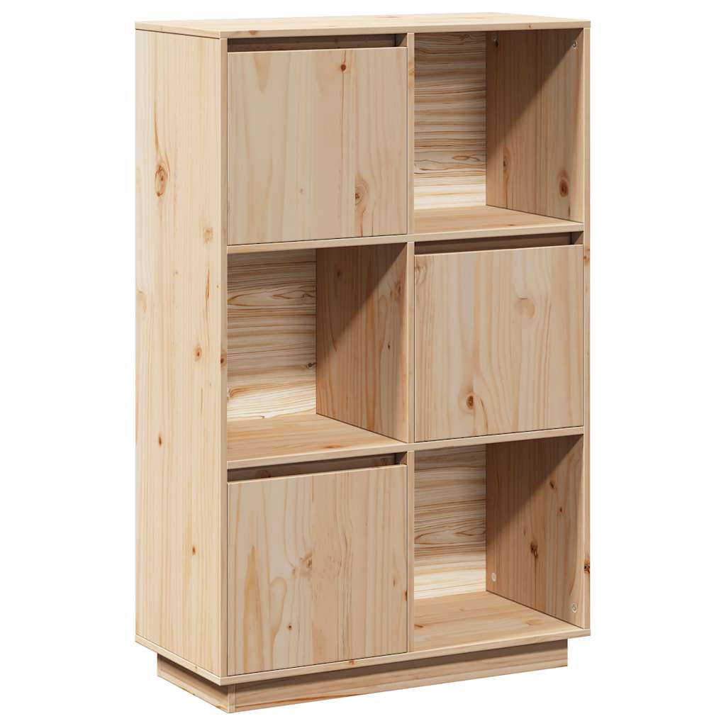 Aparador alto - Mueble de almacenamiento 74 Natural