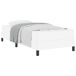 Estructura de cama individual para adultos 90x203 Estructura de cama individual para adultos 90x203 Blanco