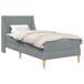 Estructura de cama individual para adultos 104x202 Estructura de cama individual para adultos 104x202 Gris Claro