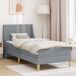 Estructura de cama individual para adultos 104x202 Estructura de cama individual para adultos 104x202 Gris Claro
