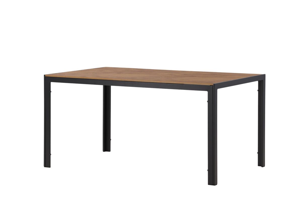 Mesa de comedor para exterior break 90x150x75 marrón