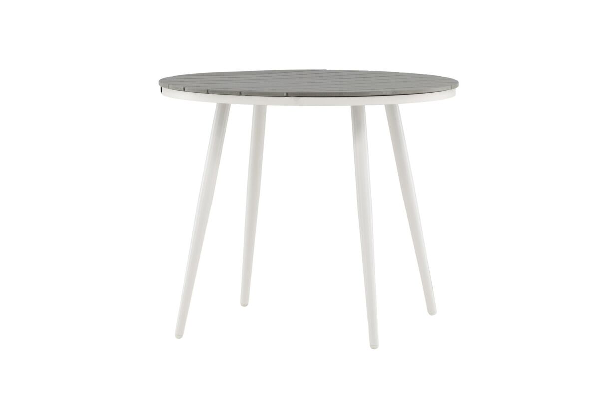 Mesa de comedor para exterior break 90x90x74 gris