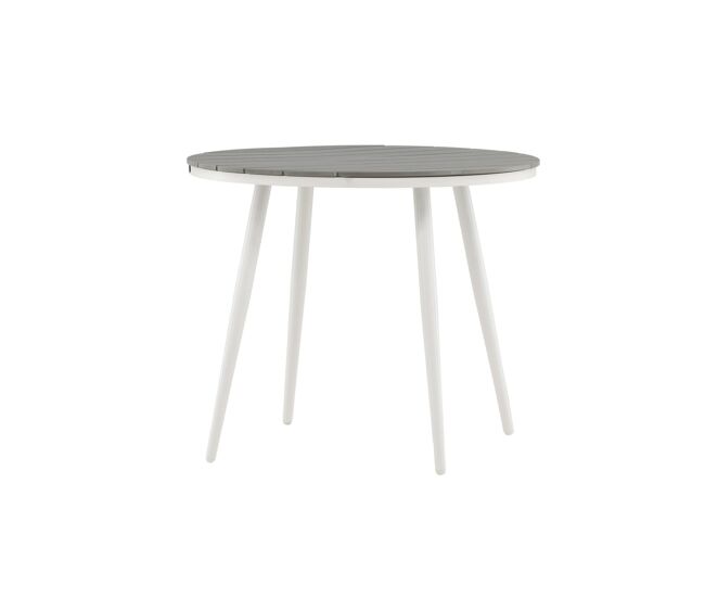 Mesa de comedor para exterior break 90x90x74 gris