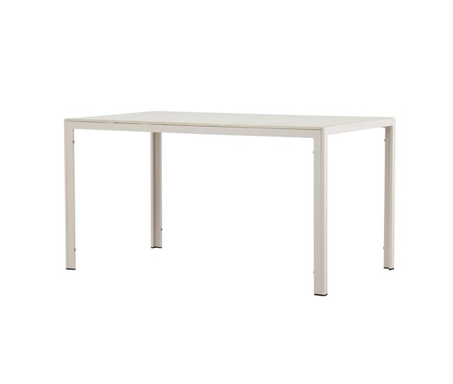 Mesa de comedor para exterior MIRKO 80x140x74 Beige