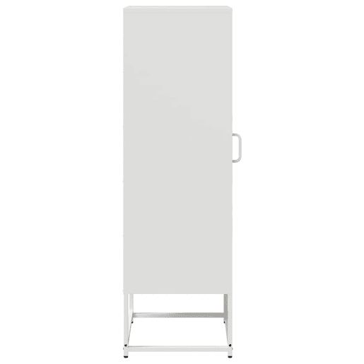 Armário alto - Bufete - Móvei de apoio 36x39x123 cm aço laminado a frio branco pt2282