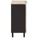 Aparador - Mueble de almacenamiento 90 Aparador - Mueble de almacenamiento 90 Negro/ Madera