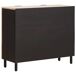 Aparador - Mueble de almacenamiento 90 Aparador - Mueble de almacenamiento 90 Negro/ Madera