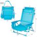 Aktive Silla de playa baja plegable y multiposición Aktive Silla de playa baja plegable y multiposición Azul