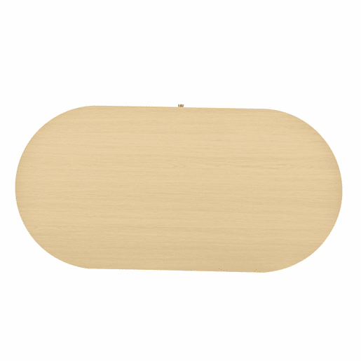 Mesa de centro 100x50x36 cm - com gaveta e porta deslizante, mesa de café para sala com 4 pés de apoio - cor carvalho