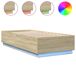 Estructura de cama individual para adultos 93x203 Estructura de cama individual para adultos 93x203 Blanco