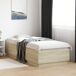 Estructura de cama individual para adultos 93x203 Estructura de cama individual para adultos 93x203 Blanco