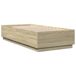 Estructura de cama individual para adultos 93x203 Estructura de cama individual para adultos 93x203 Blanco