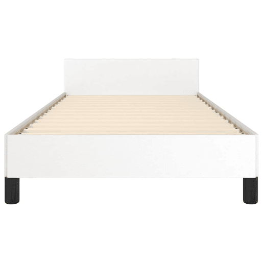 Estrutura De Cama Dupla c cabeceira - 100x200 cm branco
