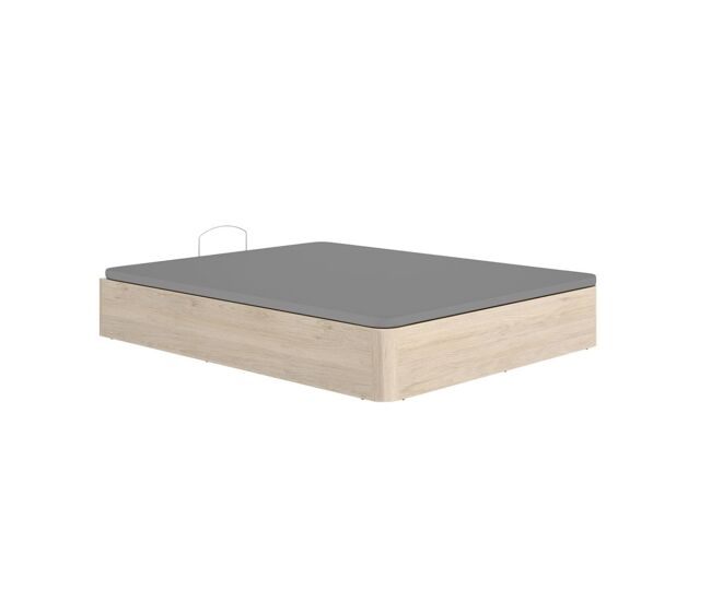 Canapé round diseño abatible natural 28,5x150x190 cm