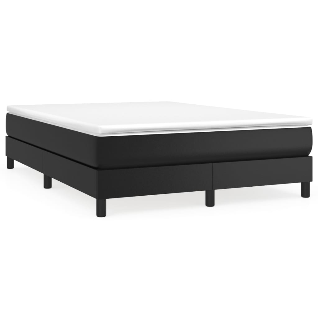 Estructura De Cama Doble Matrimonial 140x193 Negro