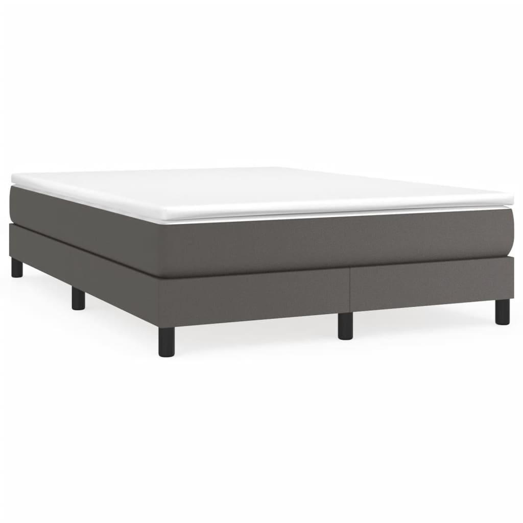 Estructura De Cama Doble Matrimonial 140x203 Gris