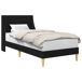 Estructura de cama simple para adultos 94x202 Estructura de cama simple para adultos 94x202 Azul