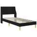 Estructura de cama simple para adultos 94x202 Estructura de cama simple para adultos 94x202 Azul