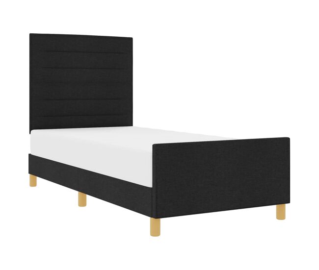 Estructura de cama individual para adultos 93x207